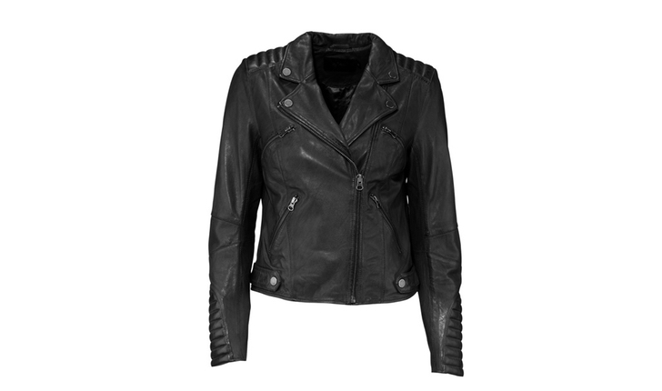 Stilren bikerjacka från Ellos.com, ca 1 800 kr. Stilren bikerjacka från Ellos.com, ca 1 800 kr.